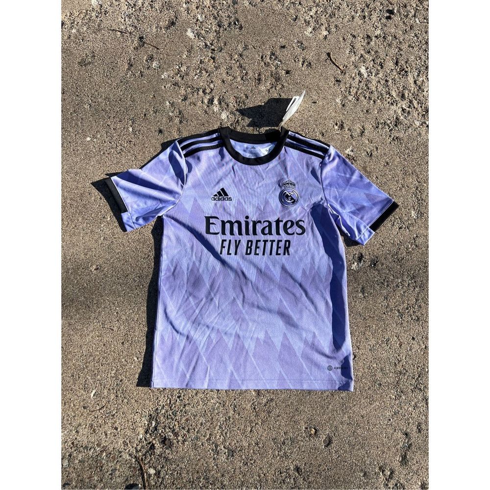 Real Madrid Purple Vini JR youth kids jersey